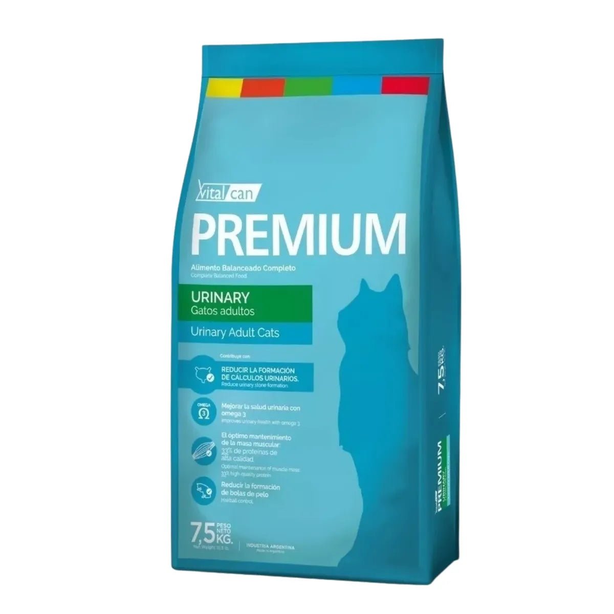 Vitalcan Gatos Premium Adulto Urinary - 7.5 Kg - Pethome