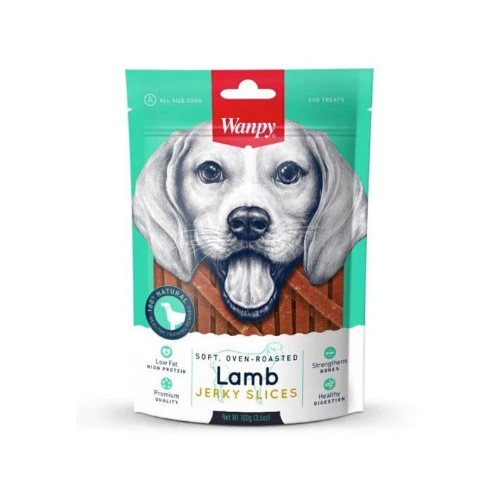 Wanpy Snack Lamb Jerky Slices - imagen 1