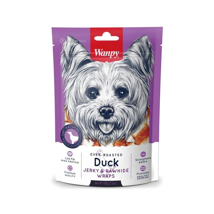Wanpy Snack Soft Duck Jerky Strips - imagen 1