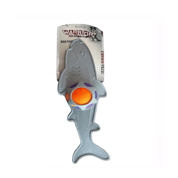 Warrior Tiburón De Caucho Con Pelota Y Sonido - imagen 1