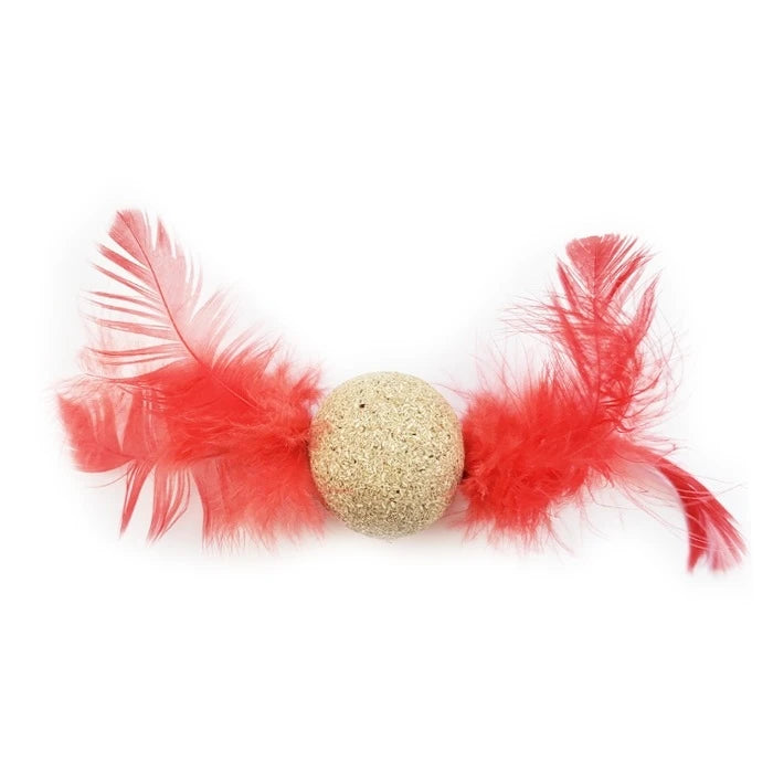 Wonder Cat Juguete pelota con plumas - imagen 1