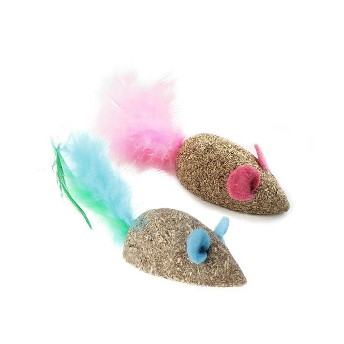 Wonder Cat Juguete Raton Catnip con plumas - imagen 1