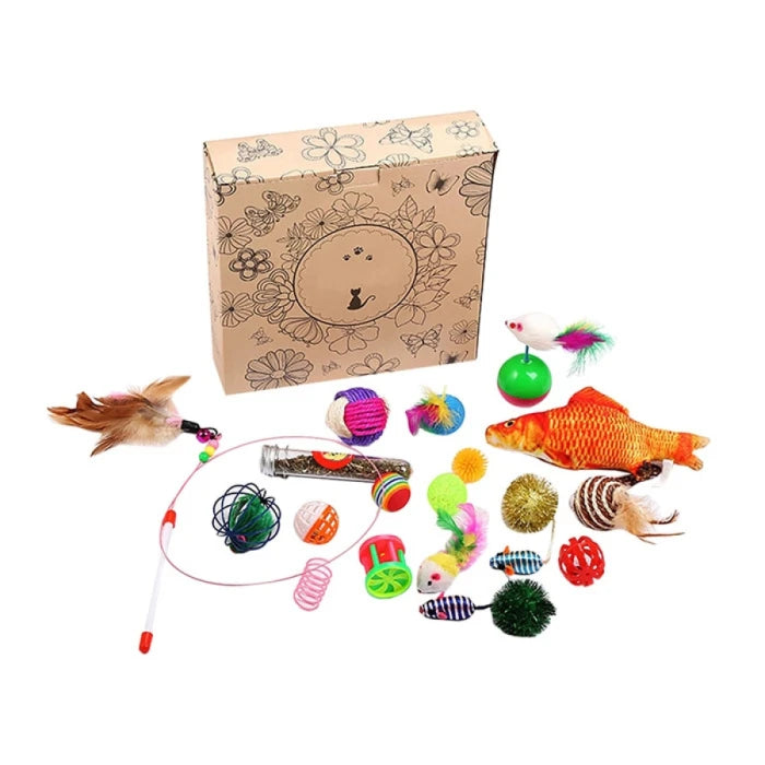 Wonder Cat Kit para gatos 20 juguetes - imagen 1