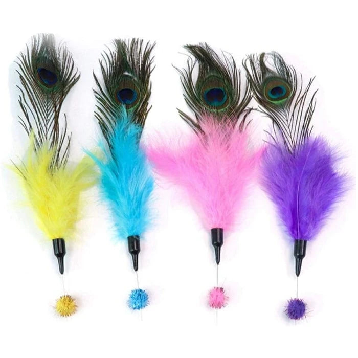 Wonder Cat varilla plumas 70 cm con segmento flexible - imagen 1