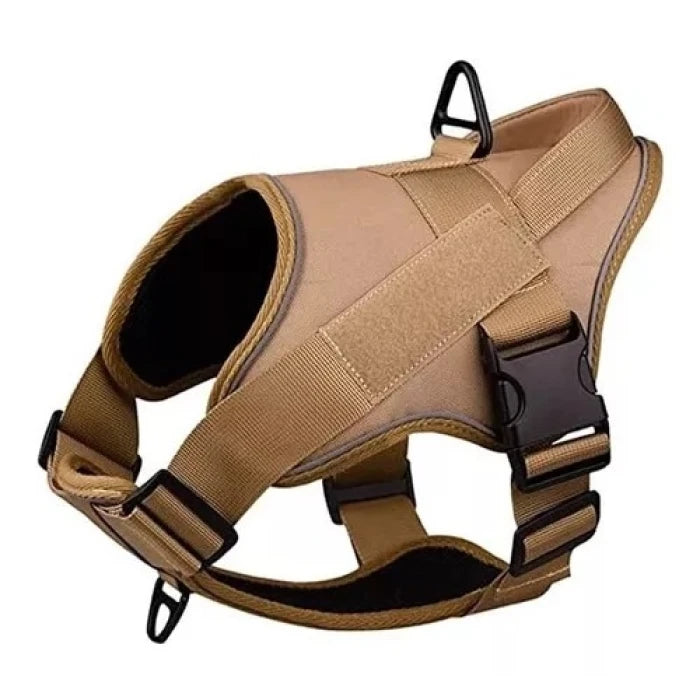 Wonder dog Arnés Táctico Diseño Militar Cafe