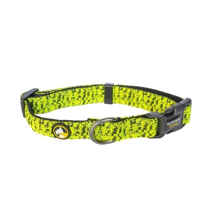 Wonder Dog Collar Leonar Lime Green S - Pethome