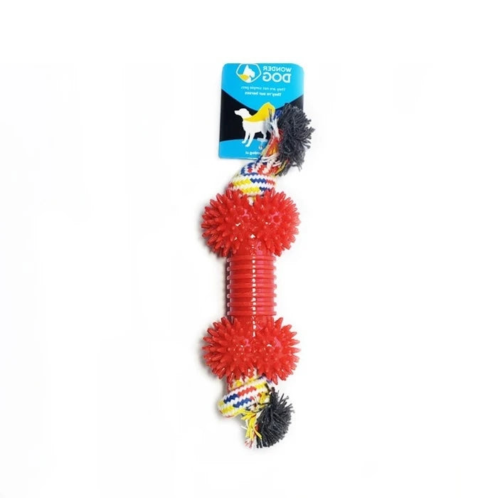 Wonder Dog Juguete Hueso de Goma con Cuerda - imagen 1