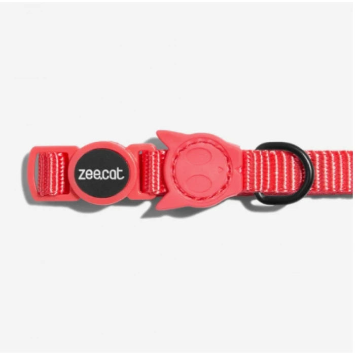 NEON CORAL CAT COLLAR ZEECAT