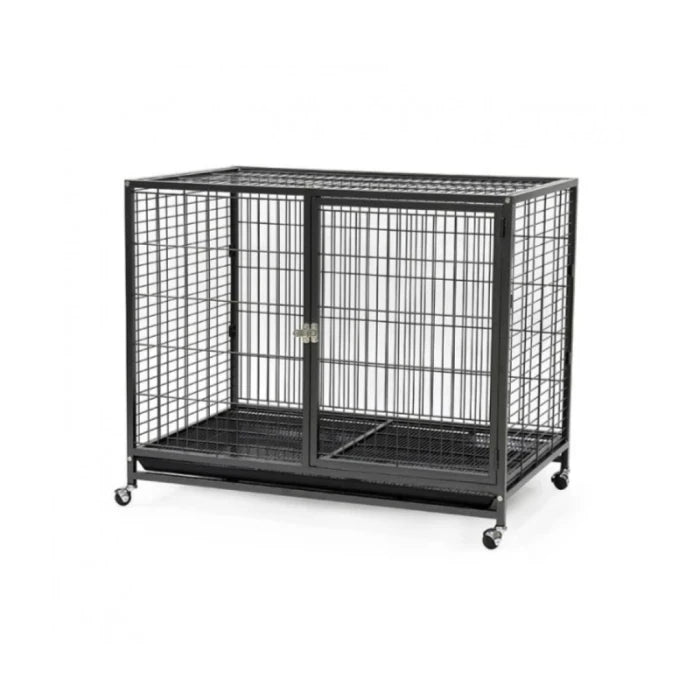 JAULA PERROS REFORZADA 95*57.5*86.5cm (Incluye ruedas) - imagen 1