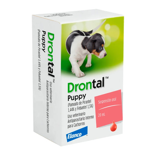 Drontal Puppy antiparasitario interno en gotas para cachorros 20 ML