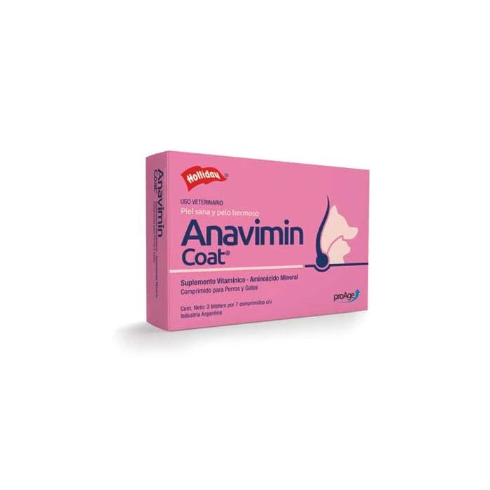 holliday anavimin coat 21 comprimidos - imagen 1