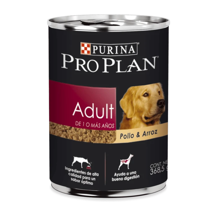 Pro plan lata classic adultos pollo 368g - imagen 1