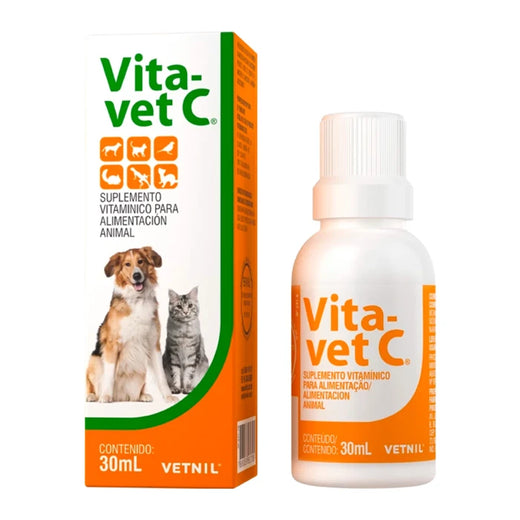 Vetnil Vita-Vet C suplemento para perros, gatos y exóticos - 30ml