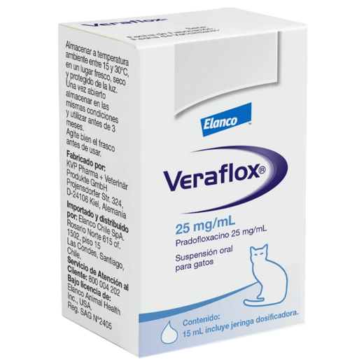 Veraflox Suspensión Oral para gatos 15 ML