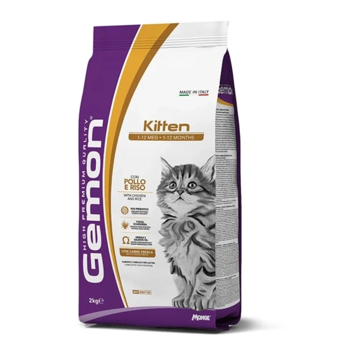 GEMON CAT KITTEN CHICKEN/RICE 2K - imagen 1