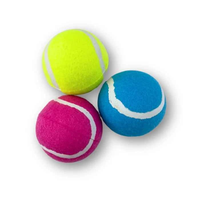 3 PELOTAS DE TENIS CON SONIDO 6.3CM