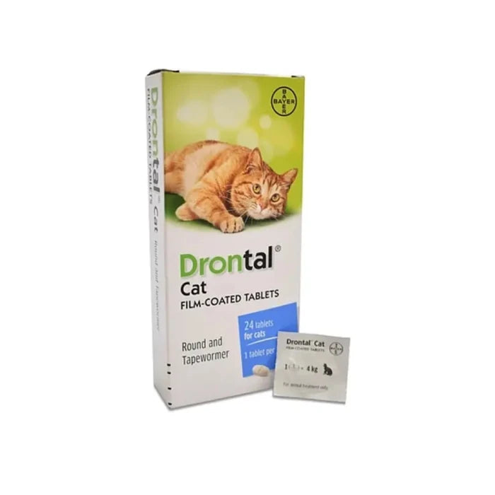 Drontal Gatos 24 Comprimidos Display