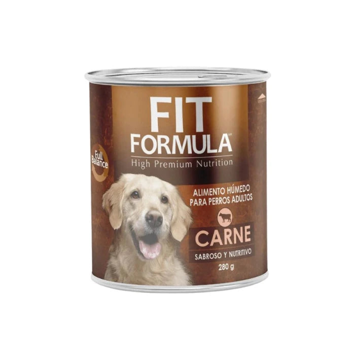 Fit Formula Lata Para Perros Sabor Carne - 280gr - imagen 1