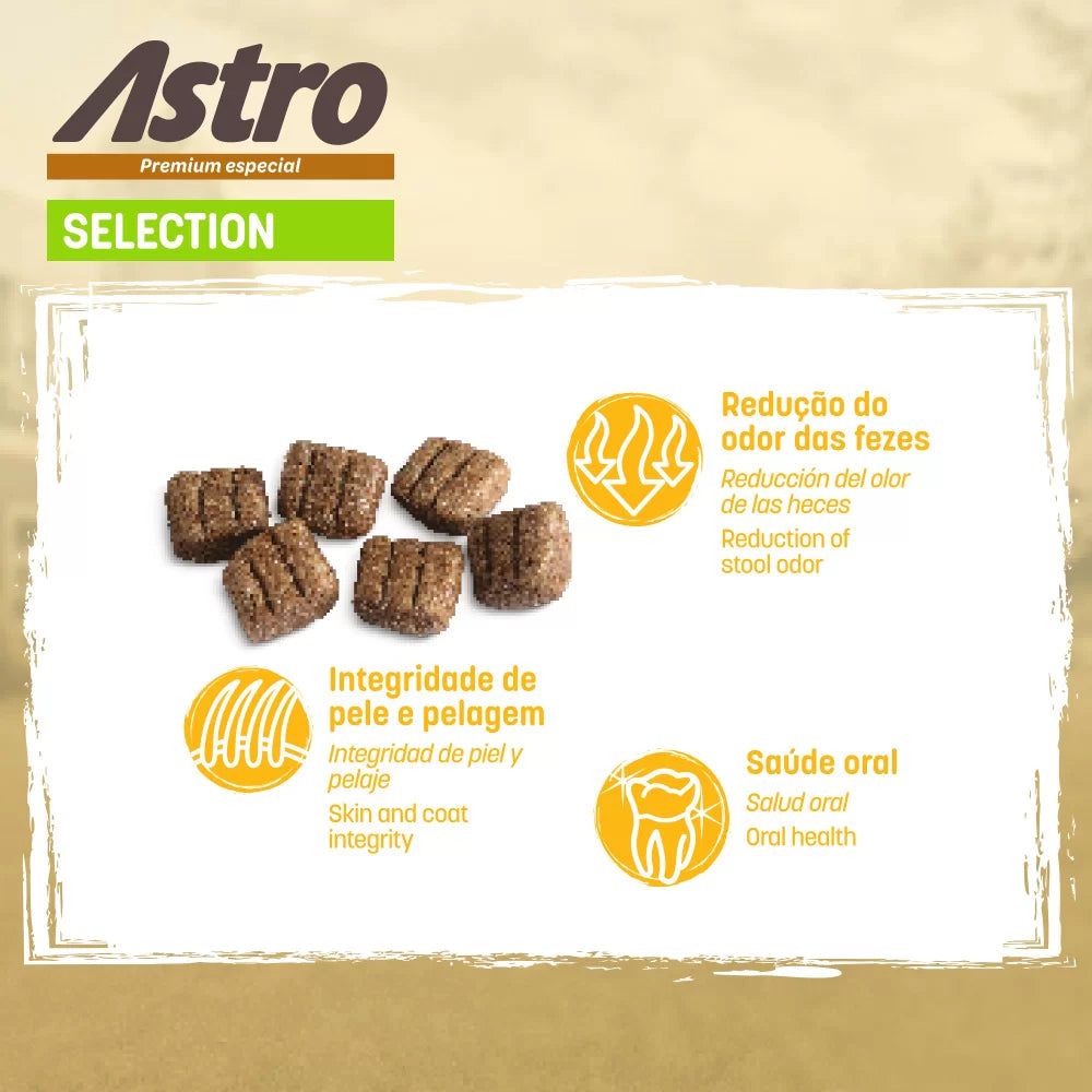 Astro Selection Alimento para Perros Adultos 14 kg