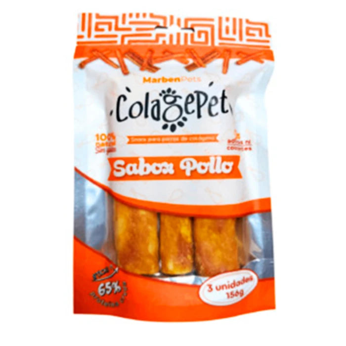 Doypack colagepet pollo M 3 unidades 156GR - imagen 1