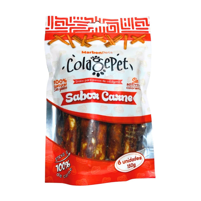 Doypack colagepet carne S 6 pcs
