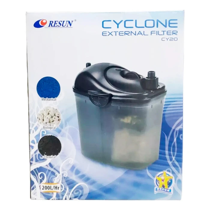 Filtro acuario externo ciclonico CY20 200L/H - imagen 1
