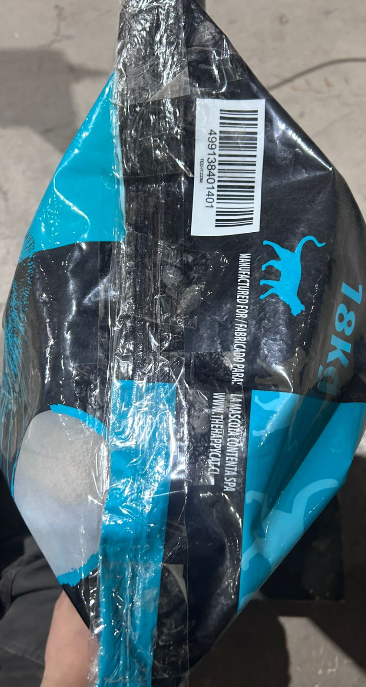 Arena Sanitaria Aglomerante The Happy Cat 18kg (Producto con detalle)