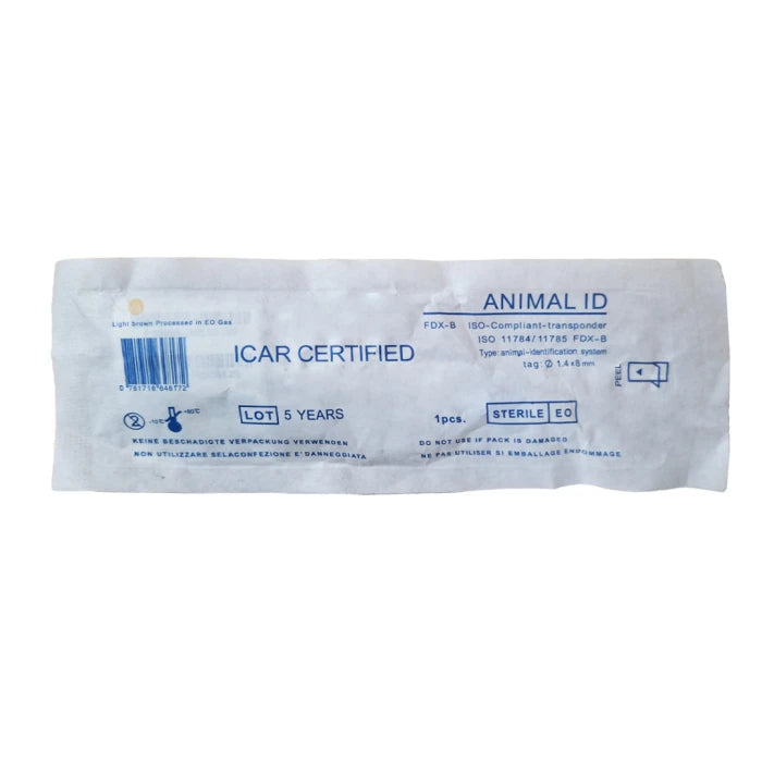 Chip Para Mascotas Animal ID - 1.4x8mm