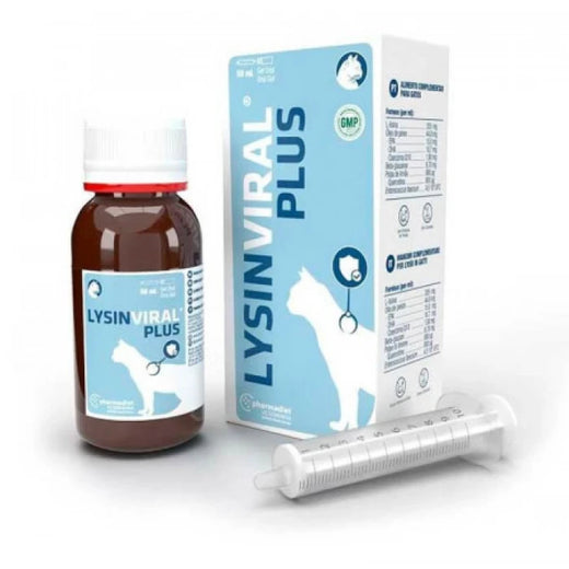 Lysinviral plus suplemento nutricional para gatos - 50 ml