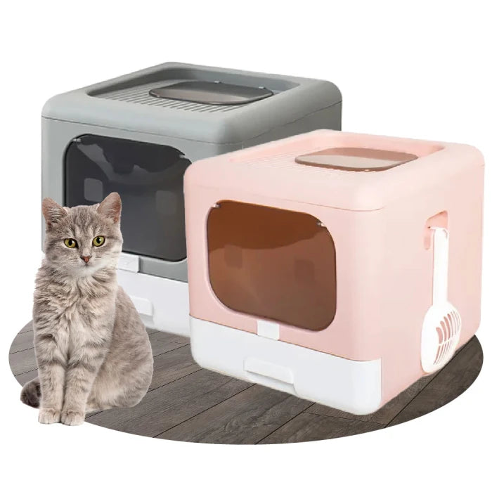 Baño Sanitario Desarmable para Gato (39 x39x43 cm)