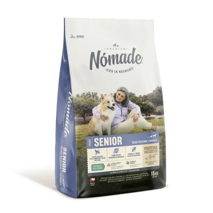 Alimento Nómade Senior razas medianas y grandes 15Kg - imagen 1