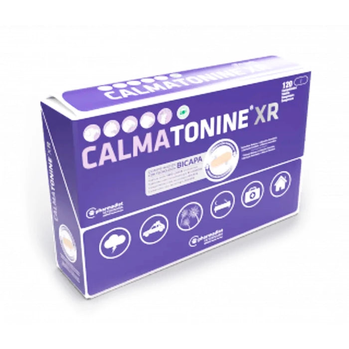 Calmatonine bicapa Suplemento relajante natural para perros y gatos 120 capsulas