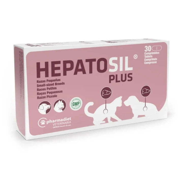 Hepatosil Razas Pequeñas y Gatos 30 Comprimidos - imagen 1