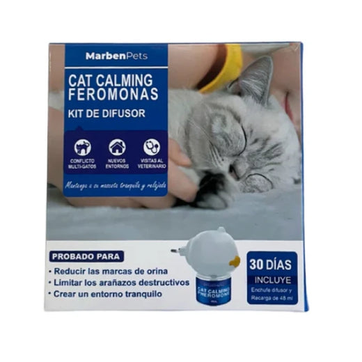 Cat calming Kit difusor - Enchufe + recarga 30 días