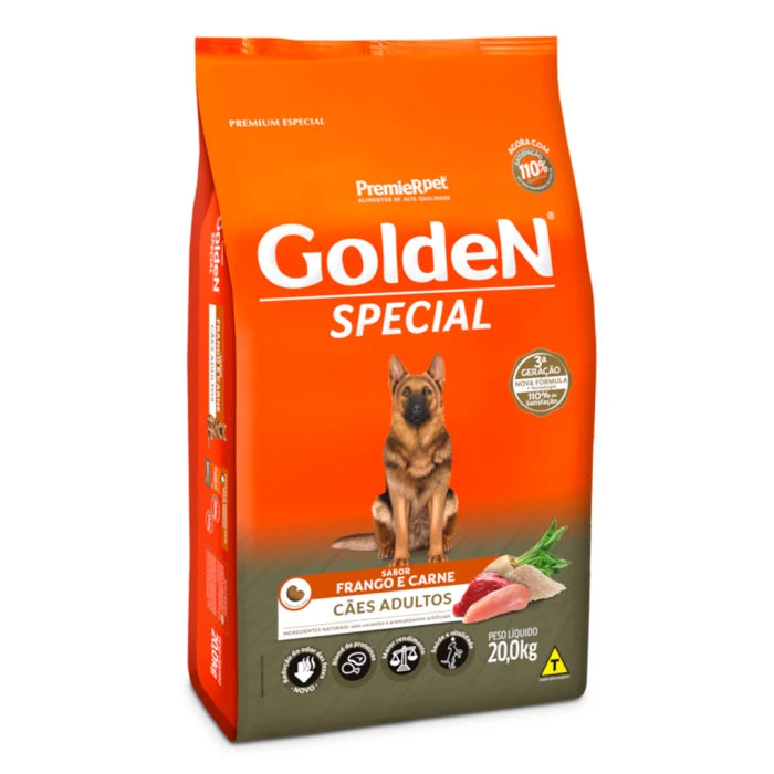 Premier Golden Special Adulto todas las razas pollo y carne 20kg - imagen 1