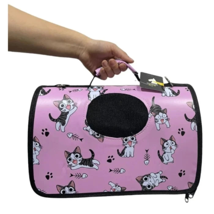 Bolso Pet Go Rosado L (50x22x30 cm)