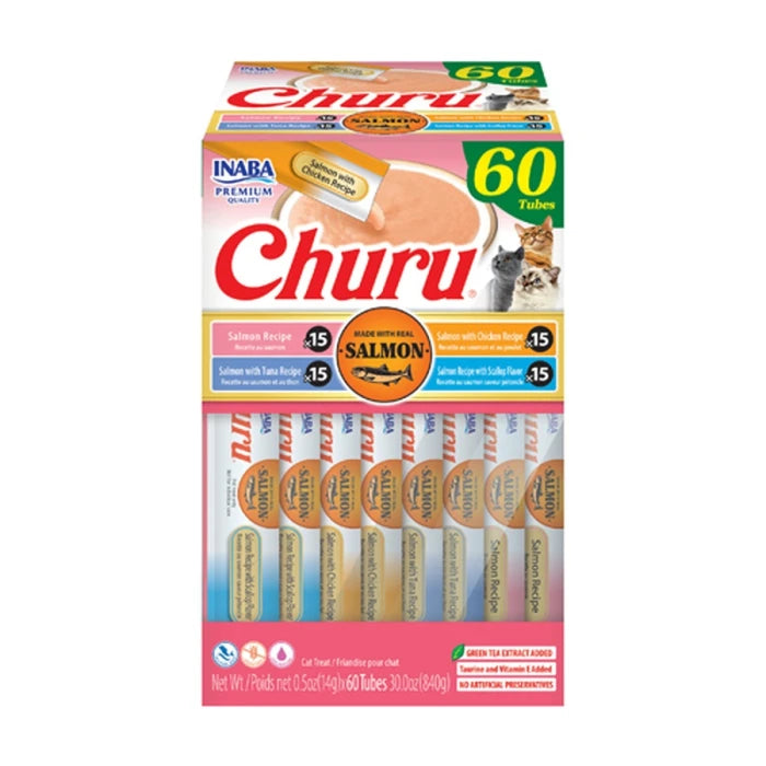 Churu Salmón Variedades - Pack 60