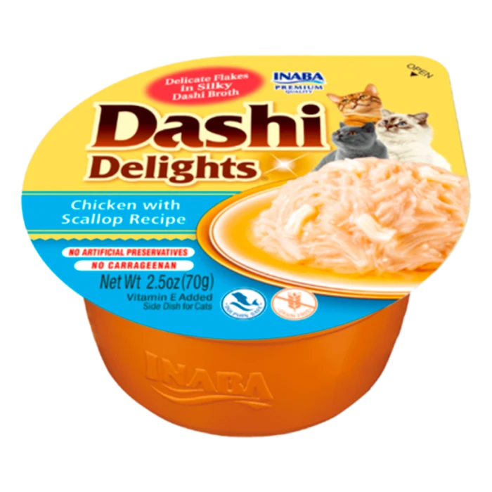 Churu Dashi Deligths - Tuna & scallop 70gr