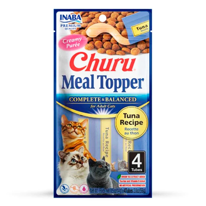 Churu cat meal topper atún 14gr - 4 tubos - imagen 1