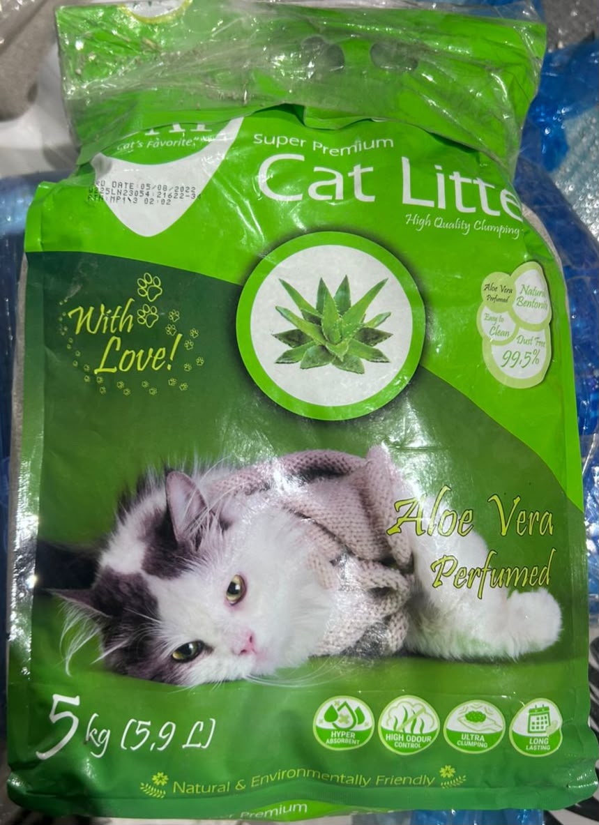 Vancat Arena para Gatos Aglomerante Aloe Vera 10 Kg (Producto con detalle)