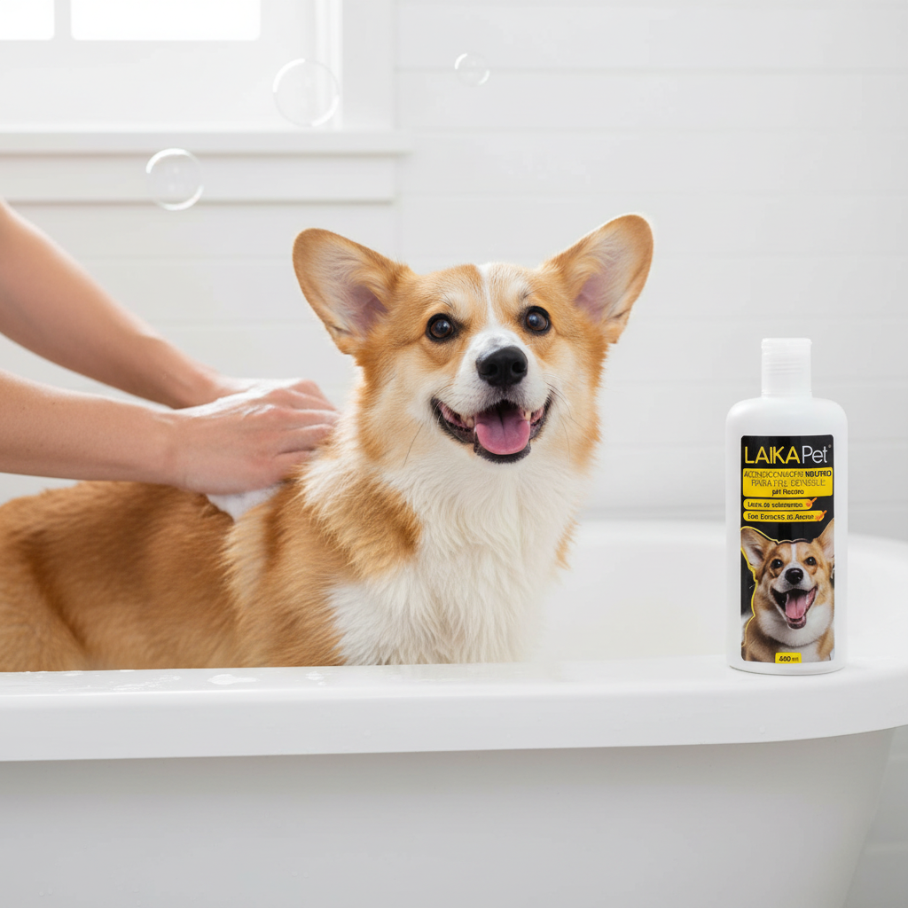 Laika pet acondicionador neutro avena para perros 400 ml