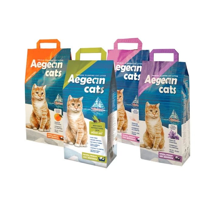 Aegean Cats Arena Aglomerante Bentonita para Gatos 10KG - Pethome