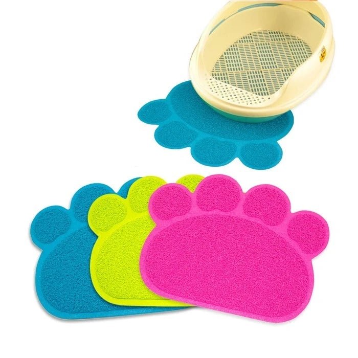 Alfombrilla Antideslizante Huella Para Perros y Gatos - Pethome