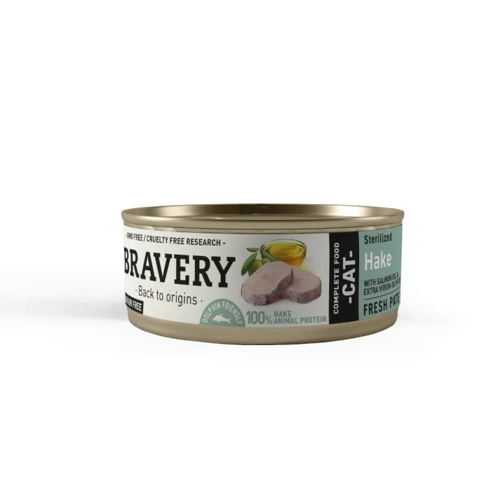 ALIMENTO HÚMEDO BRAVERY - MERLUZA - Pethome