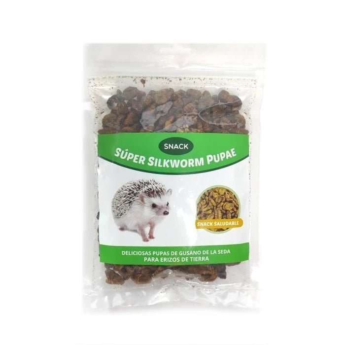 Alimento Pupas del Gusano de la Seda para Erizos de Tierra - Pethome