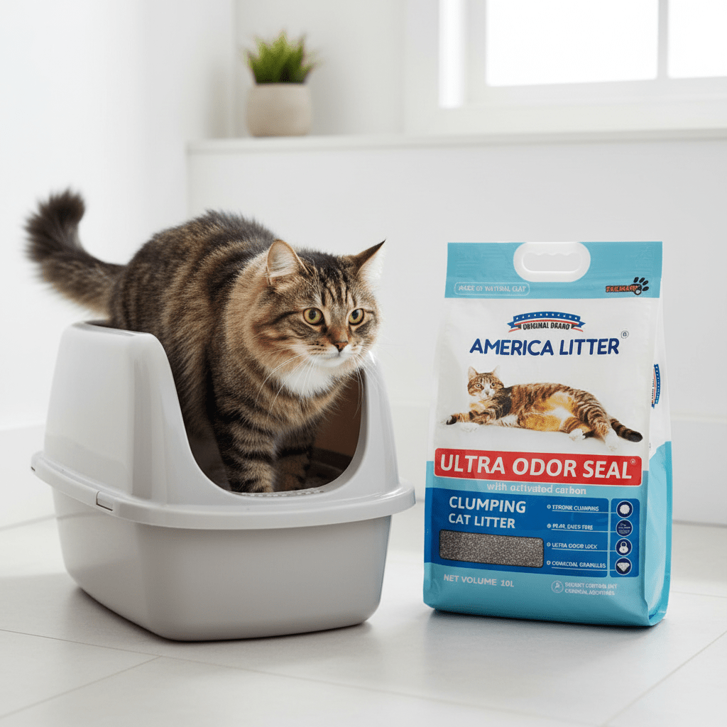 America Litter Arena Sanitaria Ultra Odor Seal con Carbón Activo - Pethome