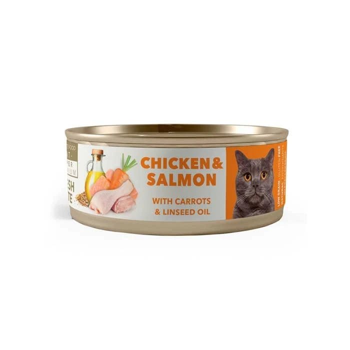 Amity Lata Chicken, Salmon Adult Cat - Pethome
