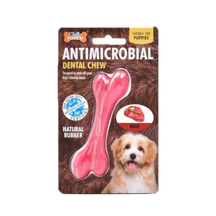 Antimicrobial De Caucho Sabor Carne - Pethome