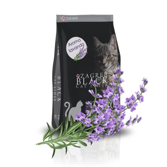 Arena Sanitaria Aglomerante Premium Zagreb 10 Kg Lavanda - imagen 1