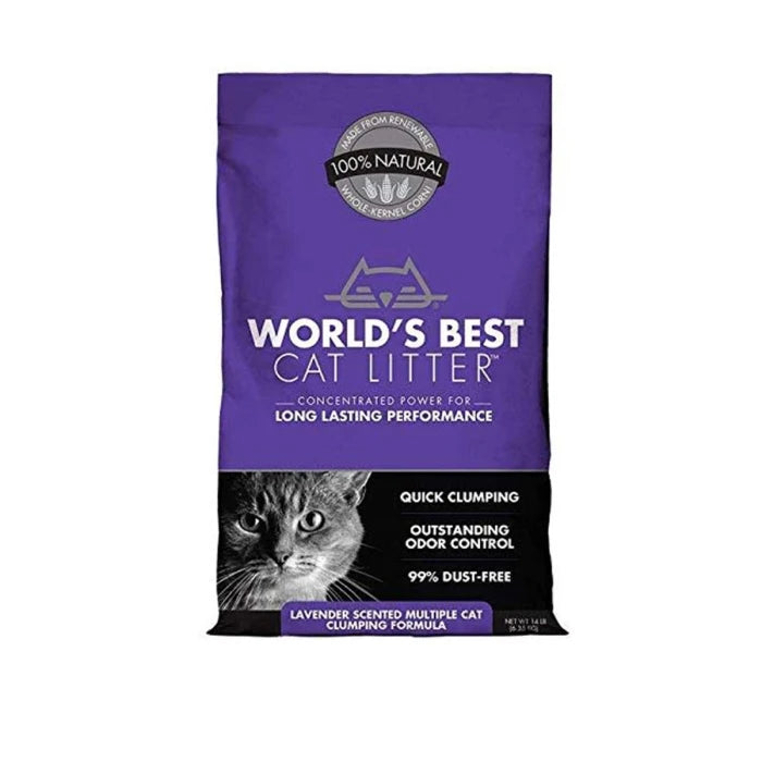 Arena World´s Best Cat Litter Multicat lavanda 6.35KG - imagen 1